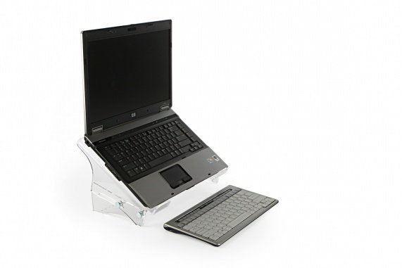EAN 8717399990905 - BakkerElkhuizen Q-note 350 Soporte para ordenador portátil Transparente 50,8 cm (20") imagen 2