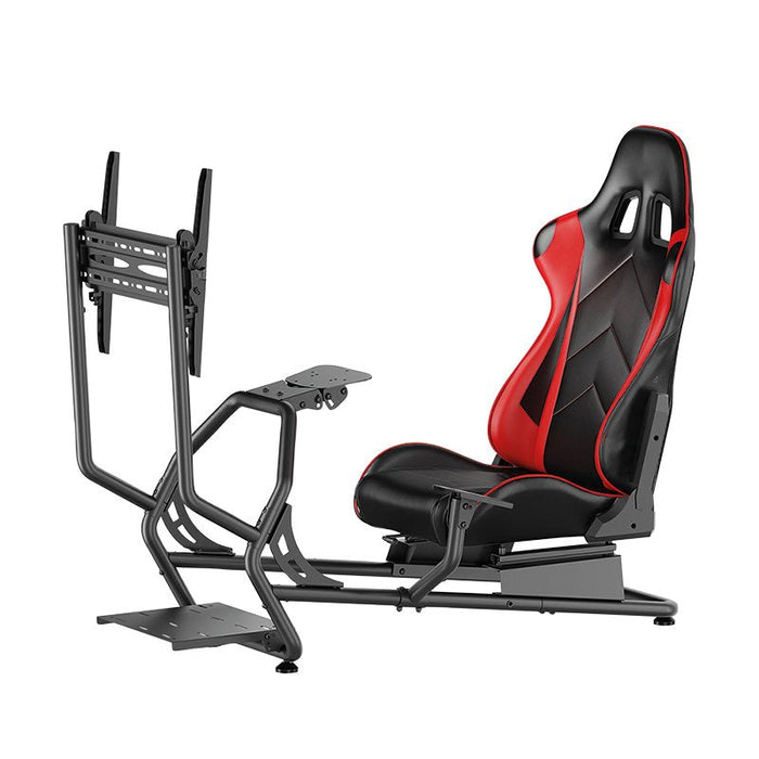 Racing Simulator Cockpit With Monitor Mount