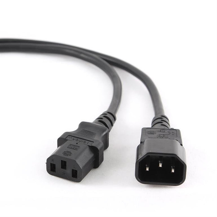 EAN 8716309037877 - Gembird PC-189-075-5M cable de transmisión Negro IEC C13 IEC C14 imagen 2