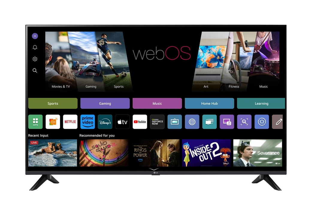 EAN 8806096340066 - LG UHD AI 43UA73003LA Televisor 109,2 cm (43") 4K Ultra HD Smart TV Wifi Negro imagen 3