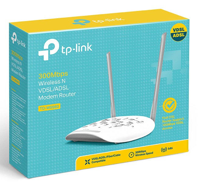 EAN 6935364081966 - TP-Link TD-W9960 router inalámbrico Ethernet rápido Banda única (2,4 GHz) Blanco imagen 6
