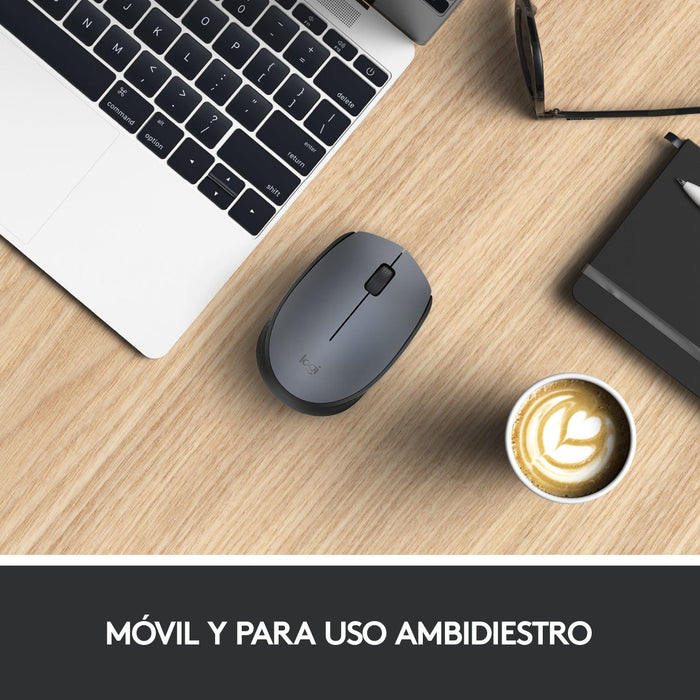 EAN 5099206062887 - Logitech M170 Grey-K ratón Oficina Ambidextro RF inalámbrico Óptico 1000 DPI imagen 9