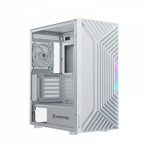 EAN 8435443722066 - Nfortec NF-CS-NERVIA-W carcasa de ordenador Torre Blanco imagen 2