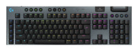 EAN 5099206121409 - Logitech G G915 X Lightspeed teclado Juego RF Wireless + Bluetooth QWERTY Internacional de EE.UU. Negro imagen 1