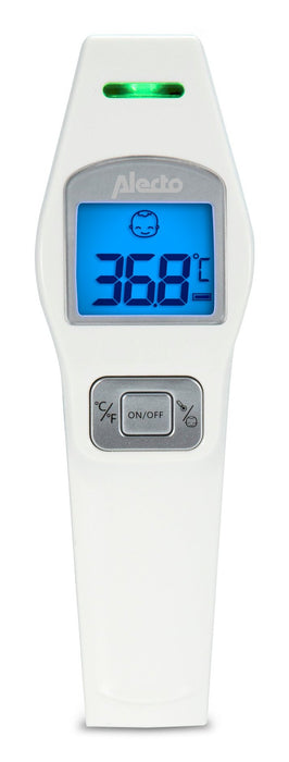 EAN 8712412579488 - Alecto BC-37 termómetro digital Termómetro con sensor remoto Blanco Frente Botones imagen 1
