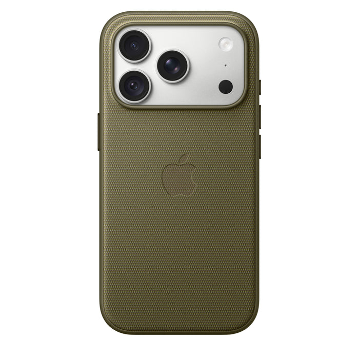 Etui Con Tkaniny Techwoven Con Magsafe Para Iphone 18 Pro - Oliwka