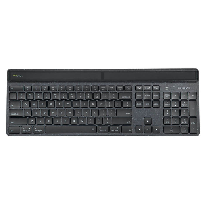 EAN 5051794042801 - Targus Sustainable Energy Harvesting EcoSmart teclado Universal Bluetooth QWERTZ Alemán Negro imagen 1