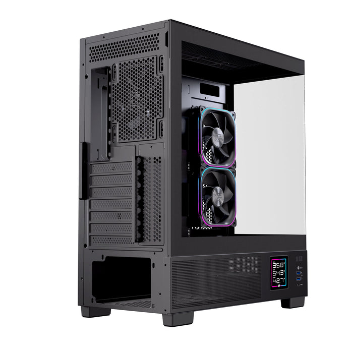 EAN 6977277360066 - Einarex EXCS-PR-51DR-B carcasa de ordenador Midi Tower Negro imagen 7