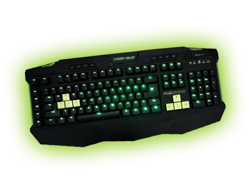 EAN 8435099516132 - KeepOut F110 teclado Juego USB Negro imagen 1