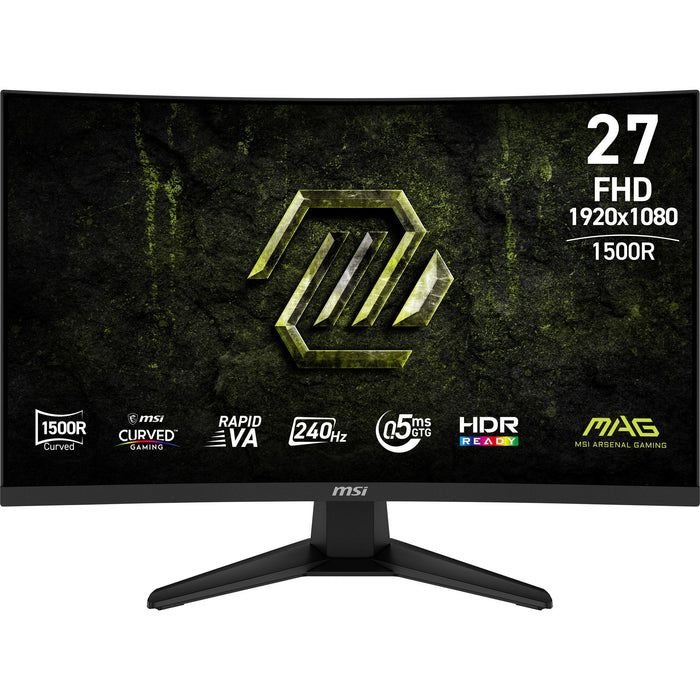Monitor Msi  (27") 1920 X 1080 Pixel  9s6-3ce91h-012 16:9 Full Hd Rapid Va 0,5 Ms 240 Hz Hdr Displayport Hdmi Vesa