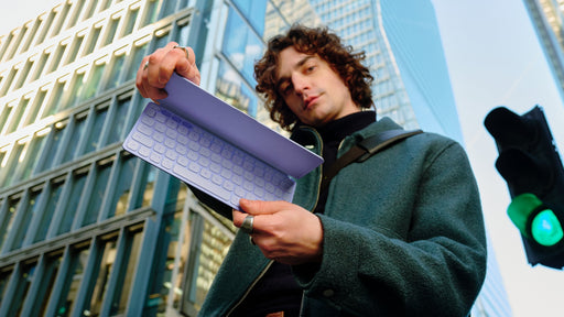 EAN 5099206126121 - Logitech Keys-To-Go 2 QWERTY Internacional de EE.UU. Bluetooth Lila imagen 1