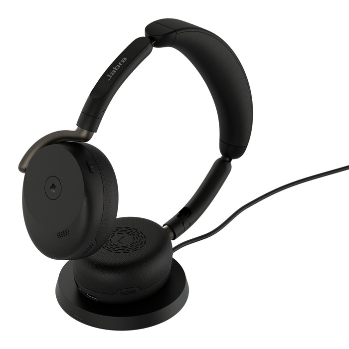 Auriculares Evolve3 65 Flex Link 390c Ms Inalámbrica Alfombrilla Para Carga