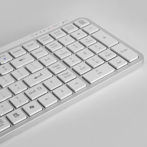 EAN 8435693113775 - Mars Gaming MK-SILENKEYS teclado Universal RF Wireless + Bluetooth QWERTY Español Blanco imagen 2