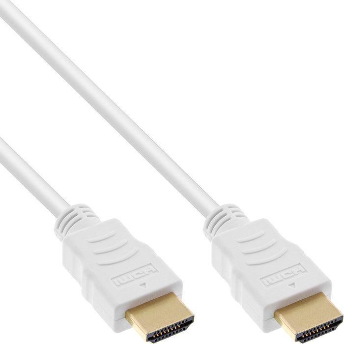 Cable Hdmi Inline De Con Ethernet Macho A Macho Blanco 1,5m