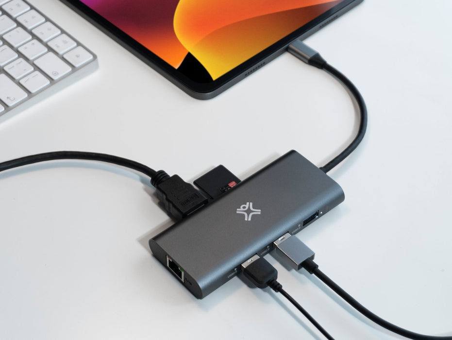 Xwh-Hub8-13 Xtrememac Hub Usb-C 8-Port