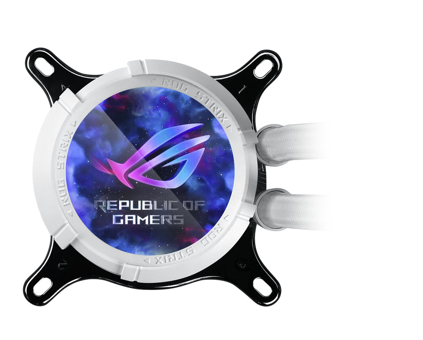 EAN 4711387579695 - ASUS ROG Strix LC III 360 ARGB White Edition Procesador Sistema de refrigeración líquida todo en uno 12 c imagen 4