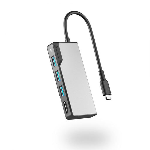 EAN 9350784025296 - ALOGIC UCFUHDV2-SGR base para portátil y replicador de puertos USB 3.2 Gen 1 (3.1 Gen 1) Type-C Negro, Gr imagen 1