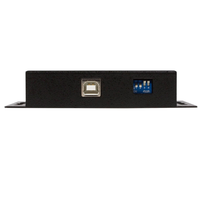 Startech.Com Adaptador Usb A Serie Serial Rs422 485 Un Puerto Db9 O Bloque De Conexión Con Aislamiento Adaptador Serie Usb Rs-422 Rs-485 Negro