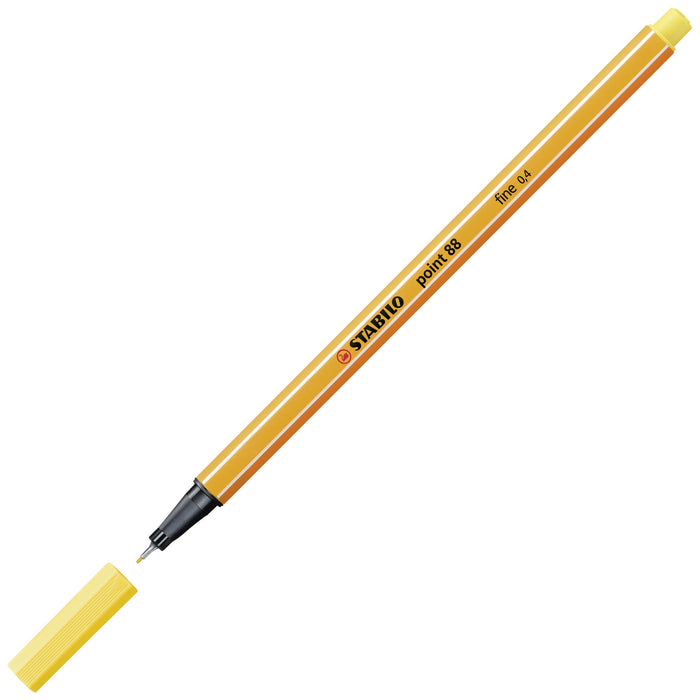 EAN 4006381105293 - STABILO point 88 rotulador de punta fina Amarillo 1 pieza(s) imagen 2
