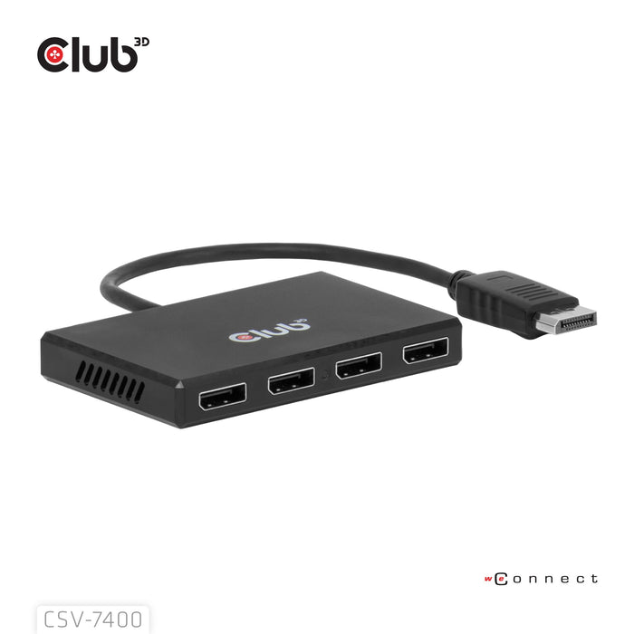 EAN 8719214473679 - CLUB3D CSV-7400 divisor de video 4x DisplayPort imagen 12