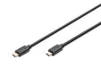 EAN 4016032426011 - Digitus AK-300139-010-S cable USB USB 3.2 Gen 2 (3.1 Gen 2) 1 m USB C 10 Gbit/s Negro imagen 1