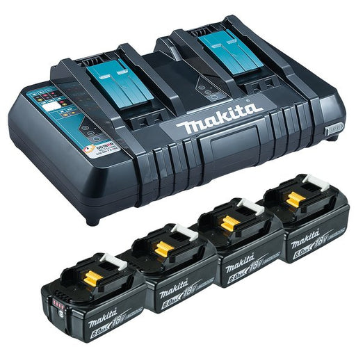 EAN 0088381537155 - Makita 199485-6 cargador y batería cargable Juego de cargador y baterías imagen 1