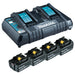 EAN 0088381537155 - Makita 199485-6 cargador y batería cargable Juego de cargador y baterías imagen 1