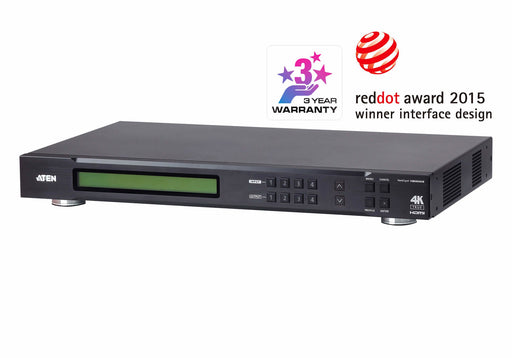 EAN 4719264646829 - ATEN VM0404HB Matriz de conmutación AV Pantalla incorporada 17,8 W imagen 1