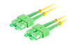 EAN 5901969430936 - Lanberg FO-SASA-SD11-0020-YE Cable de fibra óptica e InfiniBand 2 m SC Verde, Amarillo imagen 2