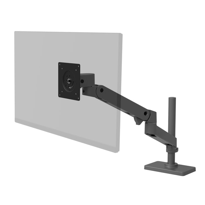 Soporte  Ergotron Lx Series 45-695-293 Para 34" Escritorio Gris Oscuro