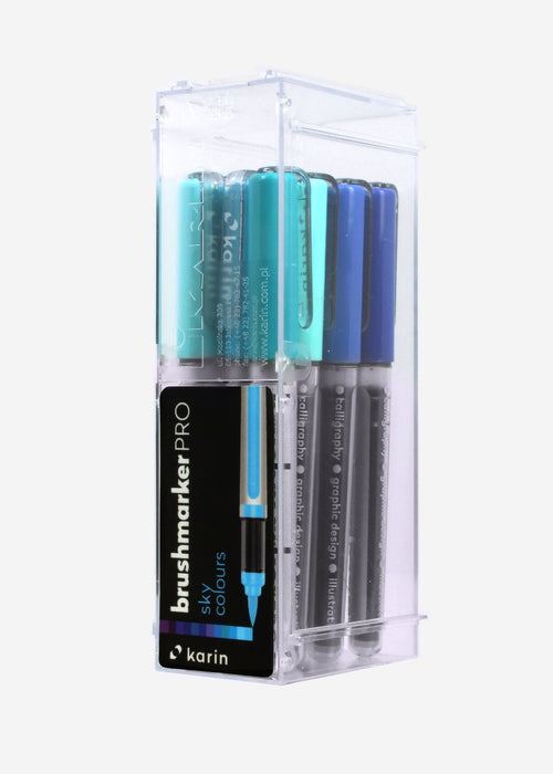EAN 5904446025618 - karin BrushmarkerPRO Azul, Cian, Indigo, Lila, Turquesa, Violeta 12 pieza(s) imagen 1
