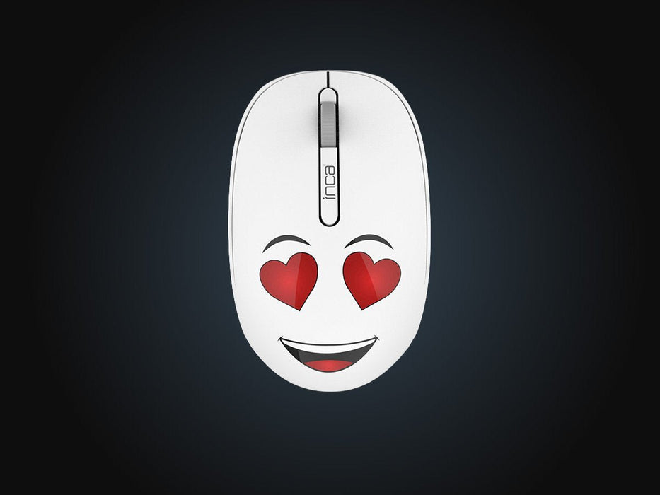 Inca Wrls Raton 1200dpi 3tamen 2.4ghzusb-A Weeny Emoji Ws