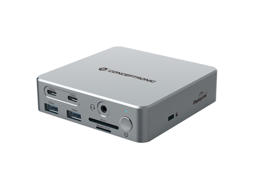 EAN 4015867236611 - Conceptronic DONN25G base para portátil y replicador de puertos Alámbrico USB 3.2 Gen 2 (3.1 Gen 2) Type- imagen 2