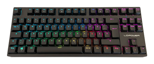 EAN 4260070129933 - LC-Power LC-KEY-MECH-2-RGB-C-W teclado Juego USB + RF Wireless + Bluetooth QWERTZ Alemán Negro imagen 1