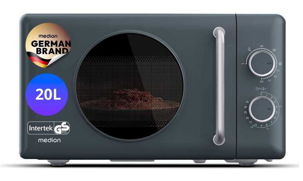 Microondas Medion Md100119 Life Retro (Gris) 50079805