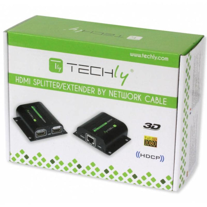 EAN 8054529020706 - Techly IDATA-EX-HL21D extensor audio/video Transmisor y receptor de señales AV imagen 2