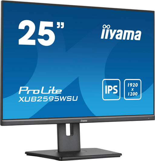 EAN 4948570121465 - iiyama ProLite XUB2595WSU-B5 pantalla para PC 63,5 cm (25") 1920 x 1200 Pixeles WUXGA LED Negro imagen 1