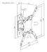 EAN 8435739901380 - AISENS WT42TSL-273 soporte para monitor 106,7 cm (42") Pared imagen 7