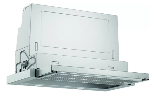 EAN 4242005232017 - Bosch Serie 4 DFR067A52 campana Semintegrada (extraíble) Plata 399 m³/h imagen 1