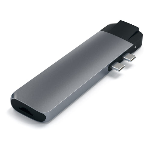 EAN 0879961007331 - Satechi ST-TCPHEM base para portátil y replicador de puertos Thunderbolt 3 Gris imagen 1