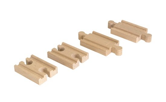 Brio Mini Straight Track Pack A Escala Modell Pieza De Repuesto & Accesorios
