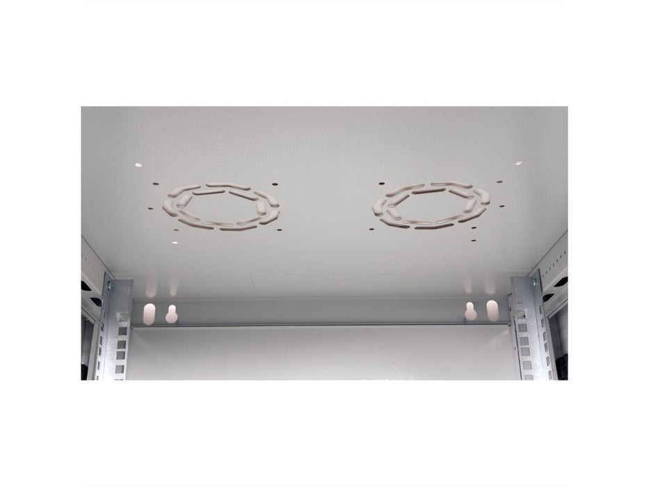 Roline 19-Zoll Wandgehuse Basic Plus 4he, 600x600 Bxt Grau