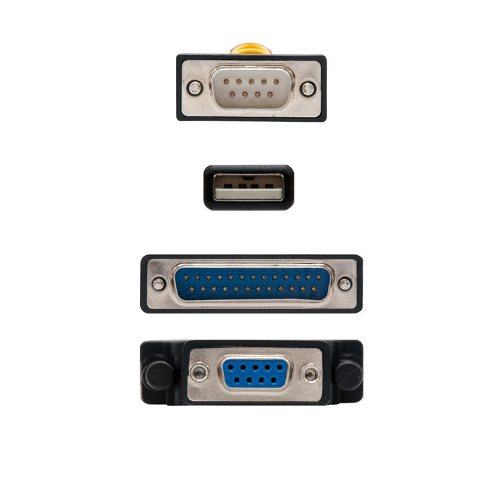 EAN 8433281000568 - Nanocable 10.03.0002 cable paralelo Negro imagen 3