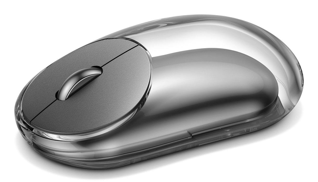 Lenovo 8000, Ambidiestro, Óptico, Bluetooth + Usb Type-A, 4000 Dpi, Gris