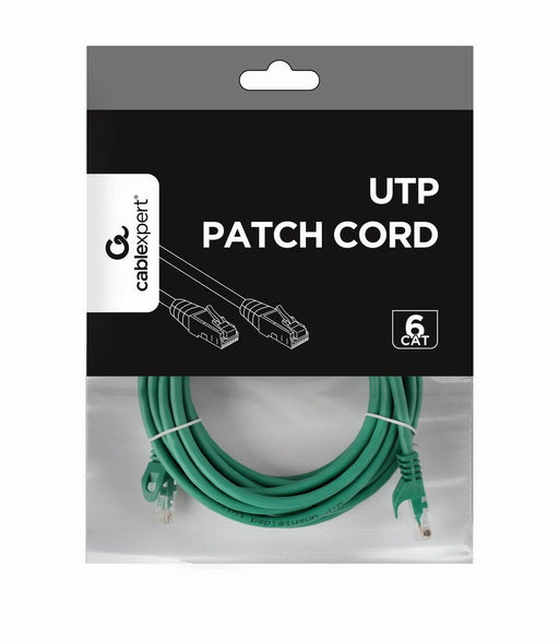 EAN 8716309093170 - Gembird PP6U-5M cable de red Verde Cat6 U/UTP (UTP) imagen 2