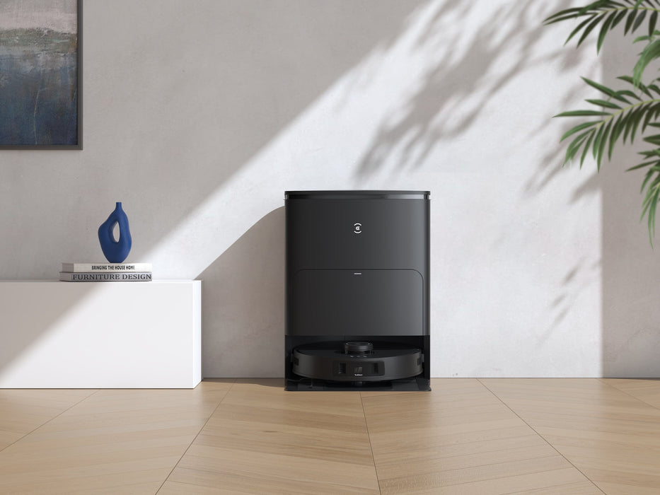 Robot Aspirador Ecovacs Deebot T30s Pro Negro, Incluye Estación Omni Todo En Uno T30s Pro Black