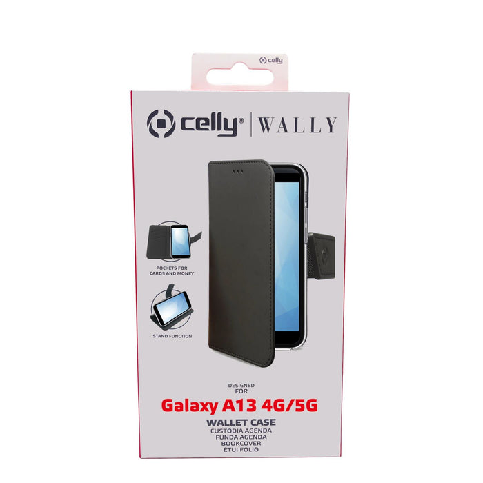 EAN 8021735193876 - Celly Wally funda para teléfono móvil 16,5 cm (6.5") Funda cartera Negro imagen 5