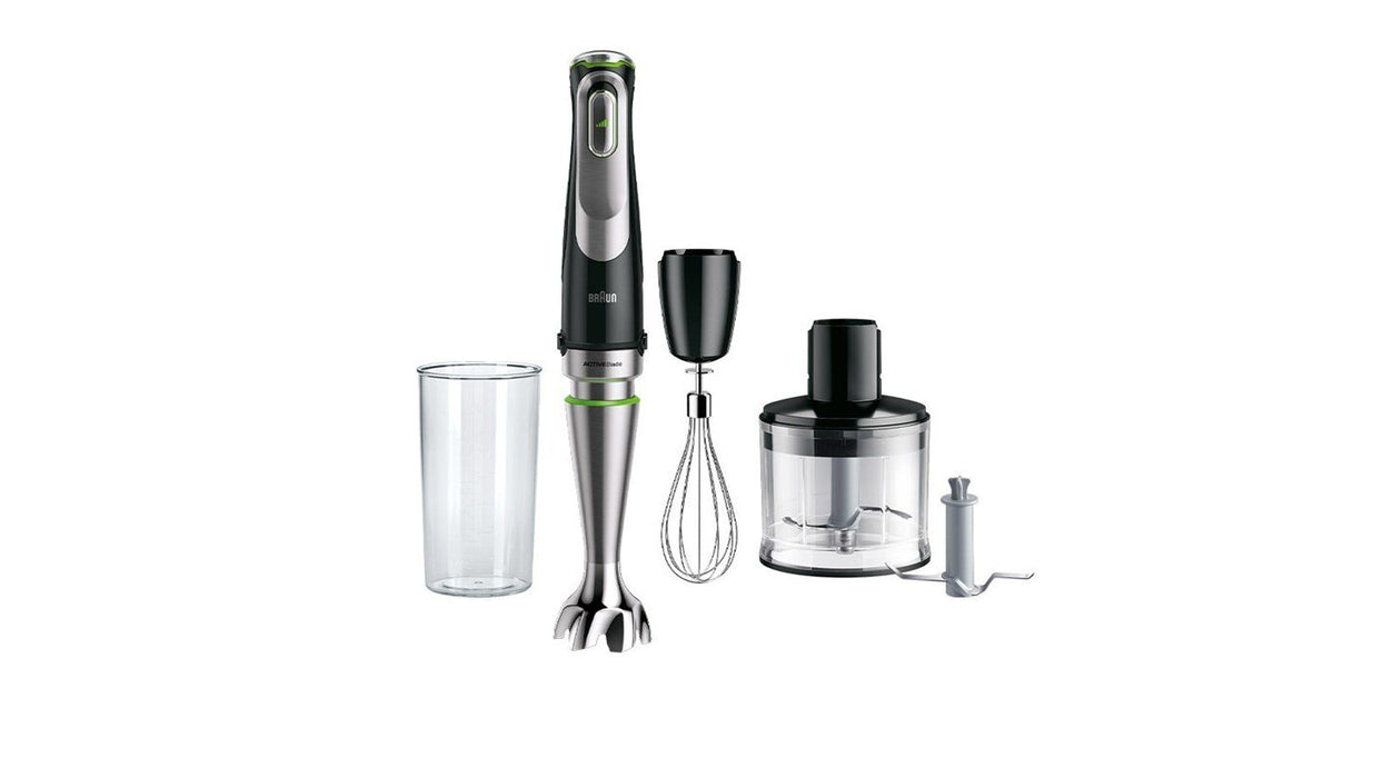 EAN 8021098774996 - Braun MultiQuick 9 MQ 9135XI 0,6 L Batidora de inmersión 1200 W Negro, Acero inoxidable imagen 1