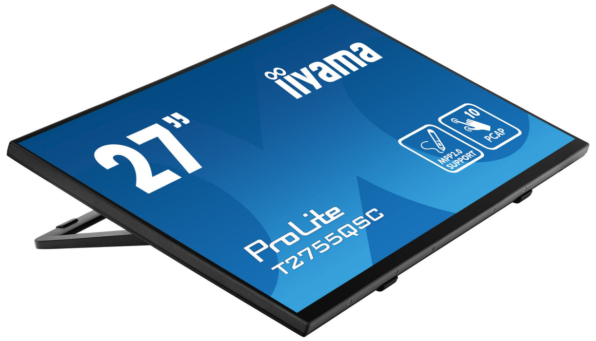EAN 4948570122981 - iiyama ProLite T2755QSC-B1 pantalla para PC 68,6 cm (27") 2560 x 1440 Pixeles Quad HD LCD Pantalla táctil imagen 8
