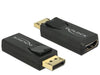 EAN 4043619655717 - DeLOCK 65571 cambiador de género para cable Displayport 1.2 HDMI Negro imagen 1